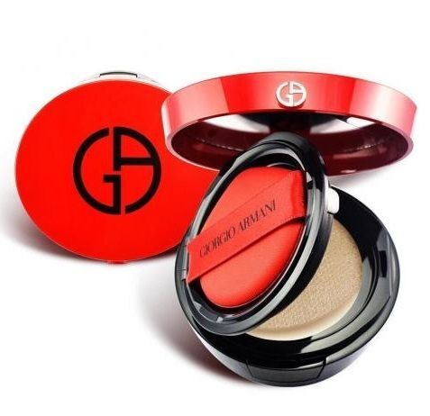 GIORGIO ARMANI 阿瑪尼 完美絲絨持久紅氣墊蕊3号色 15g+盒 [平行進口]