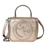 [S] GUCCI GOLD BLONDIE LEATHER SHOULDER BAG, 744434AACBO-9504 (SGC188)