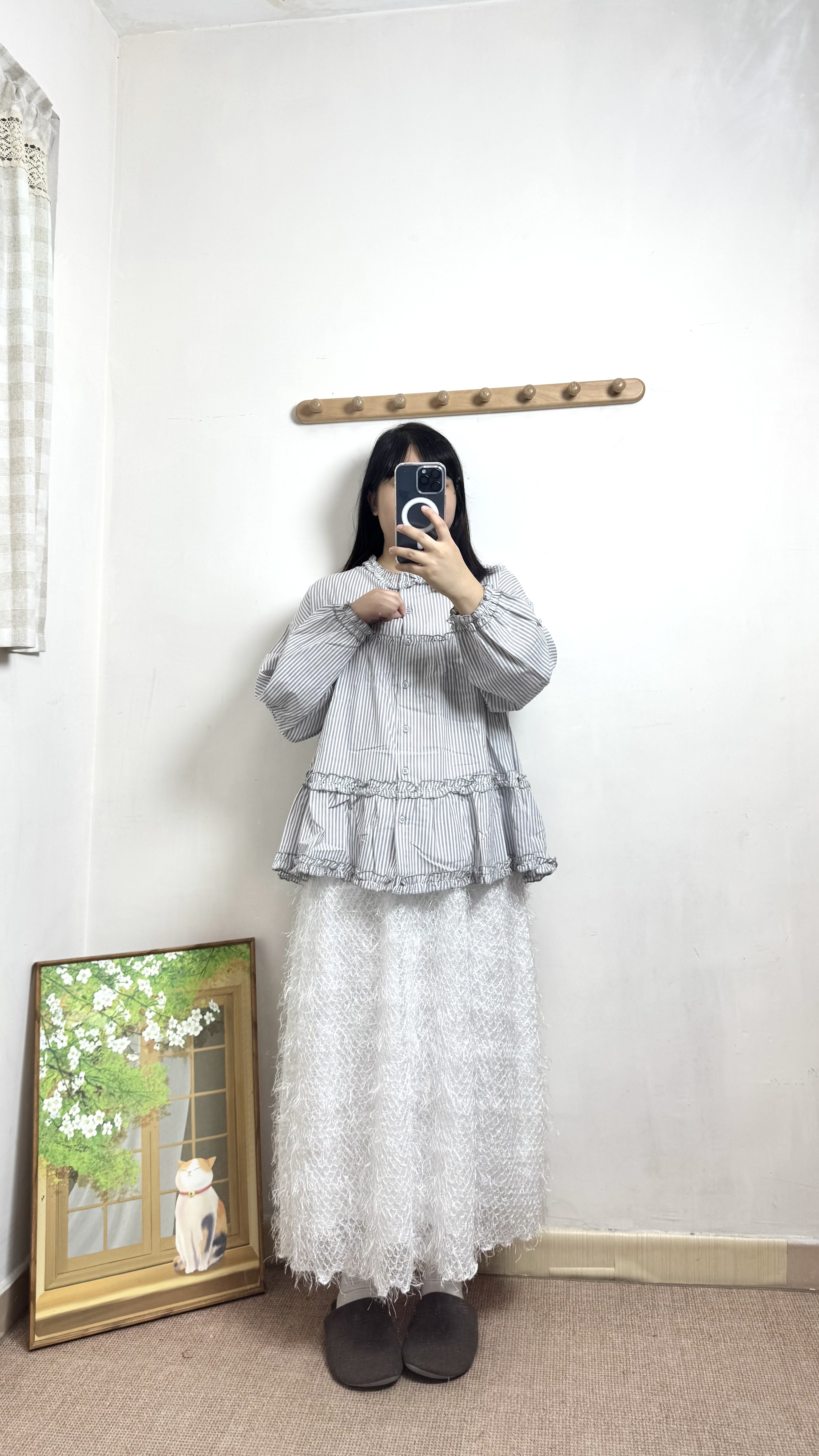 直間Ruffle 娃娃恤衫