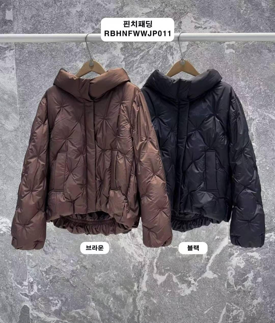 RB5242 米字鴨絨外套