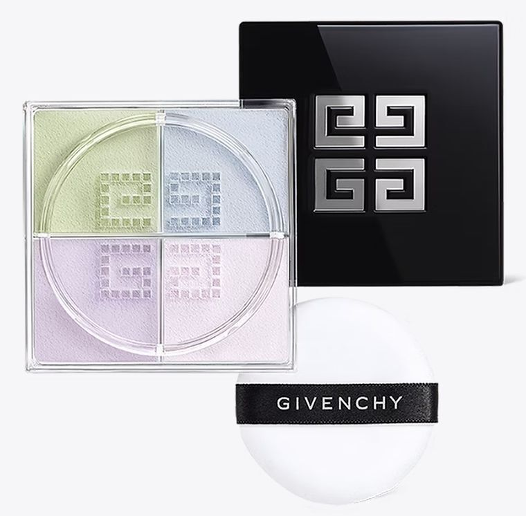 紀梵希 GIVENCHY 輕盈無痕明星散粉12g 四宮格散粉#1四色明星定妝粉 蜜粉 PRISME LIBRE #1號 Mousseline Pastel [平行進口] 3g x 4