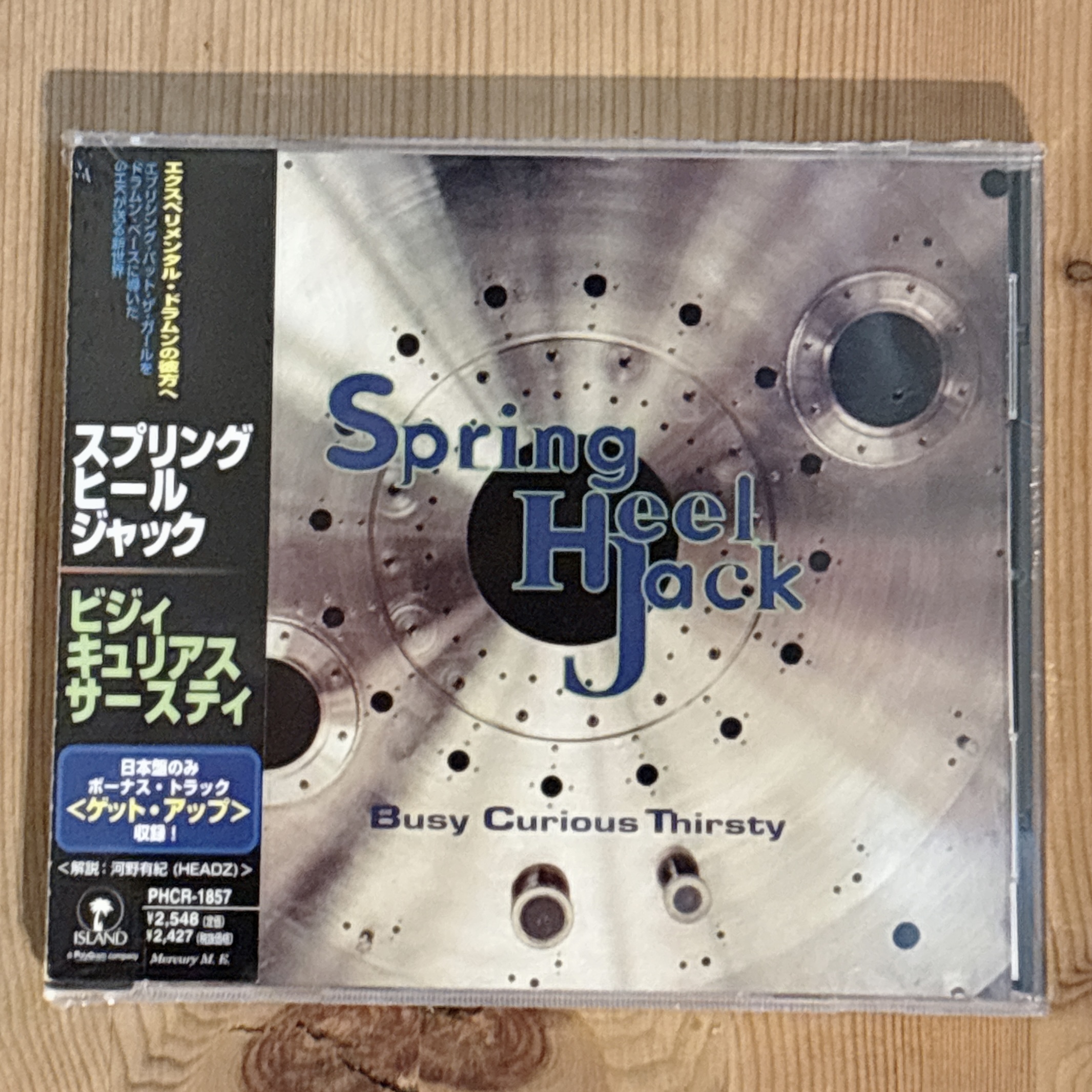 Spring Heel Jack《Busy Curious Thirsty》（日盤CD獨家加收一曲）