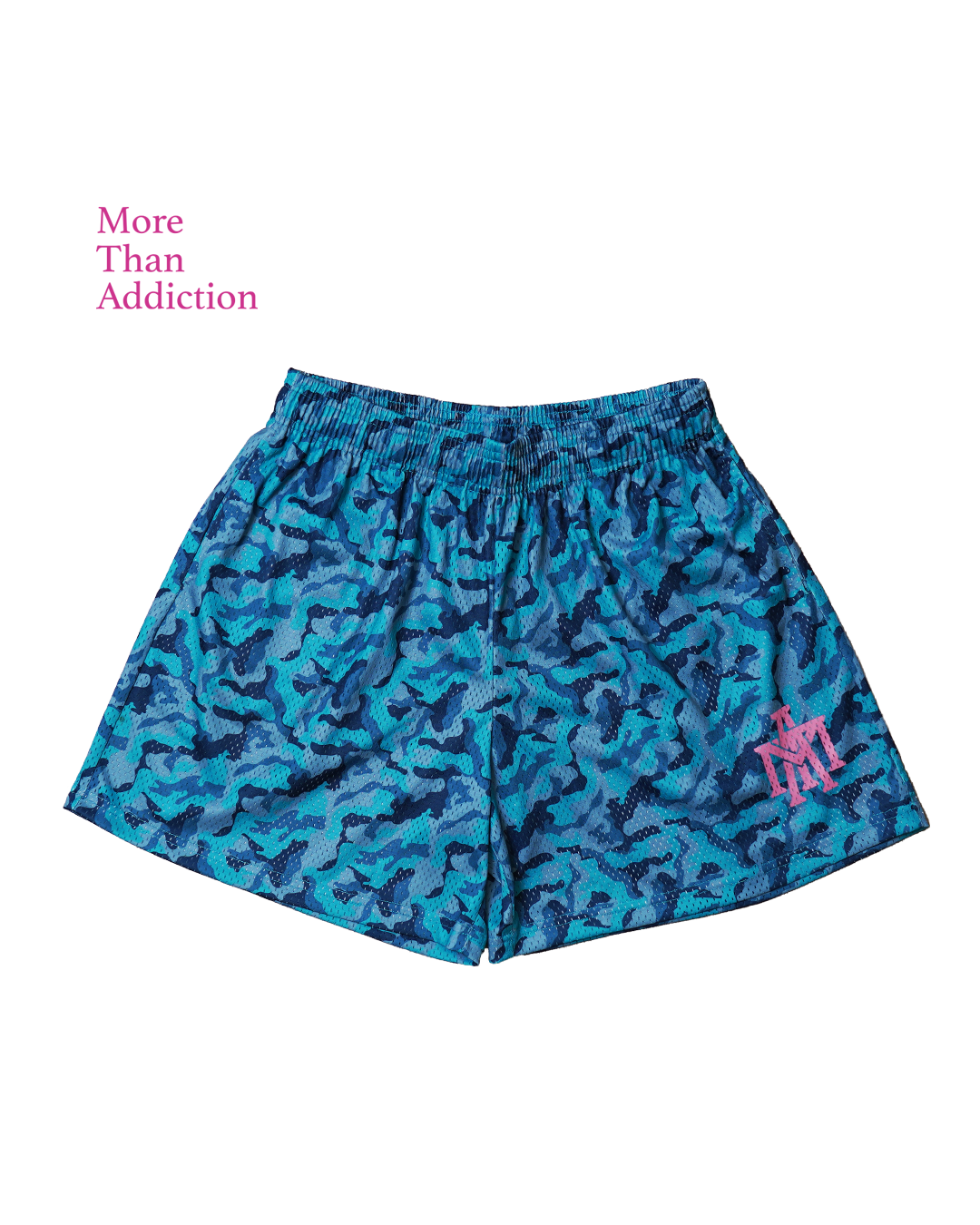 MTA｜Camo Shorts (Blue)