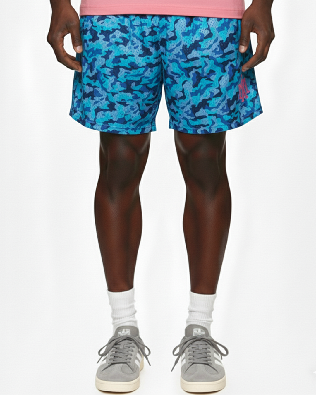 MTA｜Camo Shorts (Blue)