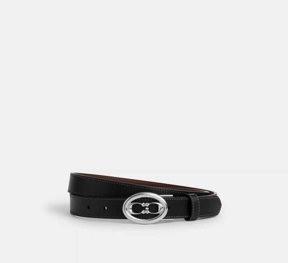 【預訂】Coach Buckle Cut-To-Size Belt 25 Mm 雙面皮帶