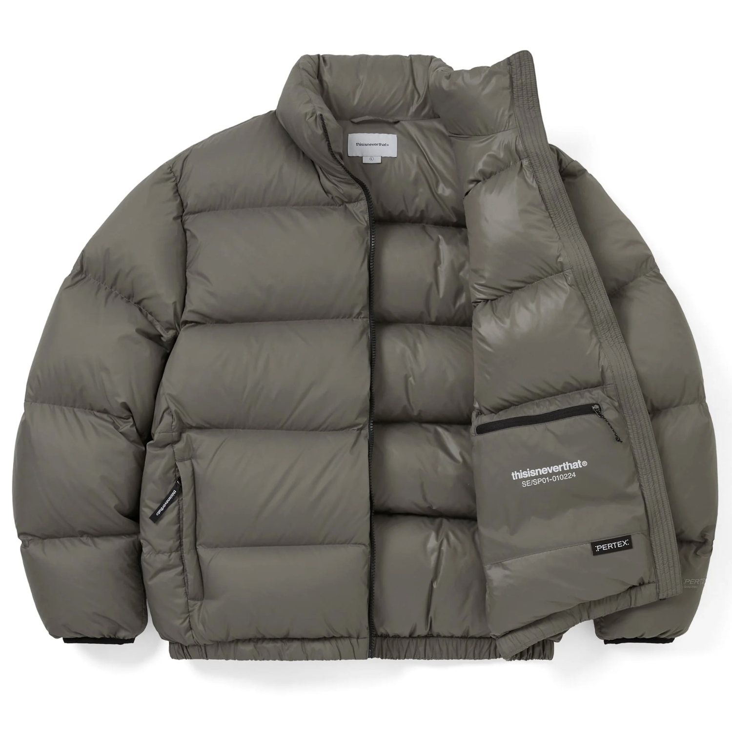 -(B03)-THISISNEVERTHAT T.N.T PERTEX® T DOWN JACKET DARK SAGE 防水 防風 透氣 羽絨外套 灰綠色 -TN253OOWHS01