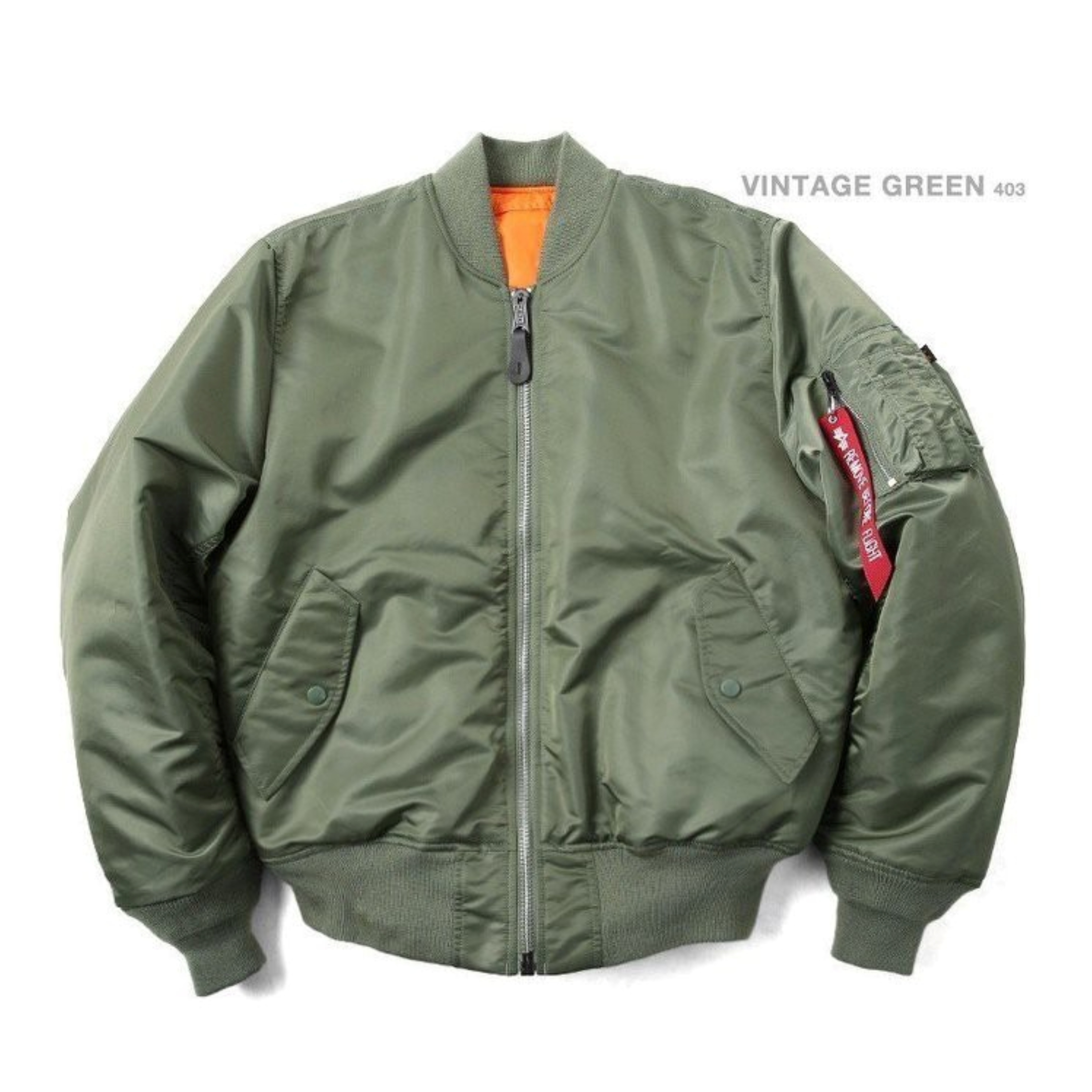 日版 ALPHA MA-1 TIGHT 短版 外套 夾克 修身版 20004-203