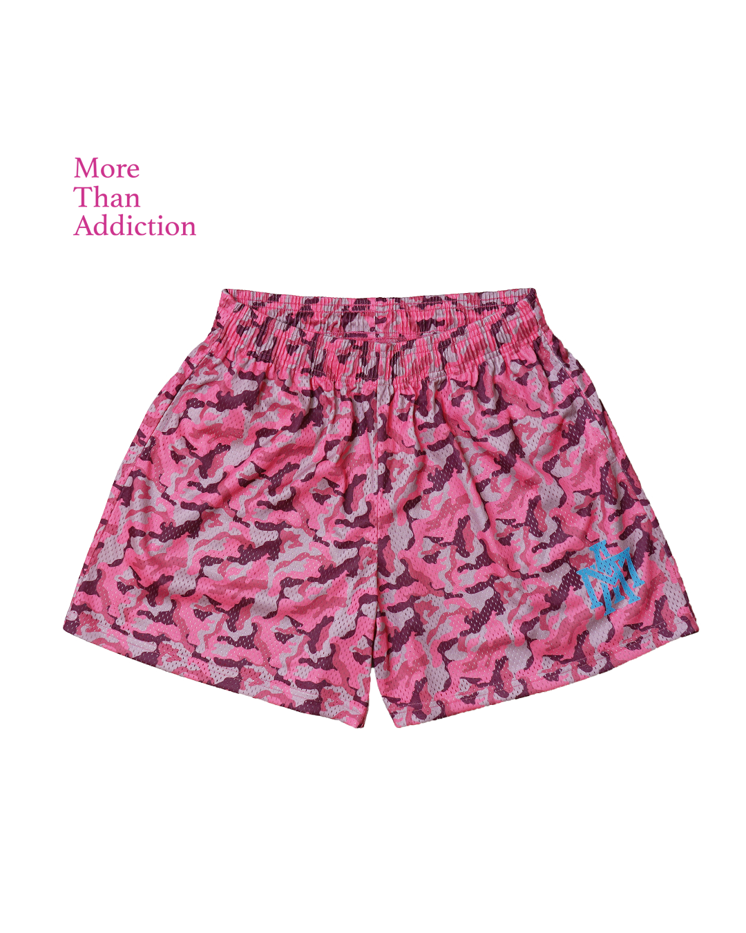 MTA｜Camo Shorts  (Pink)