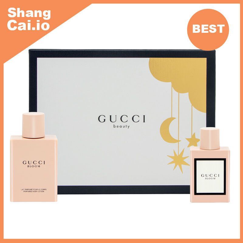 Gucci Bloom花悅女性淡香精星空禮盒 [平行進口 3616301202332]