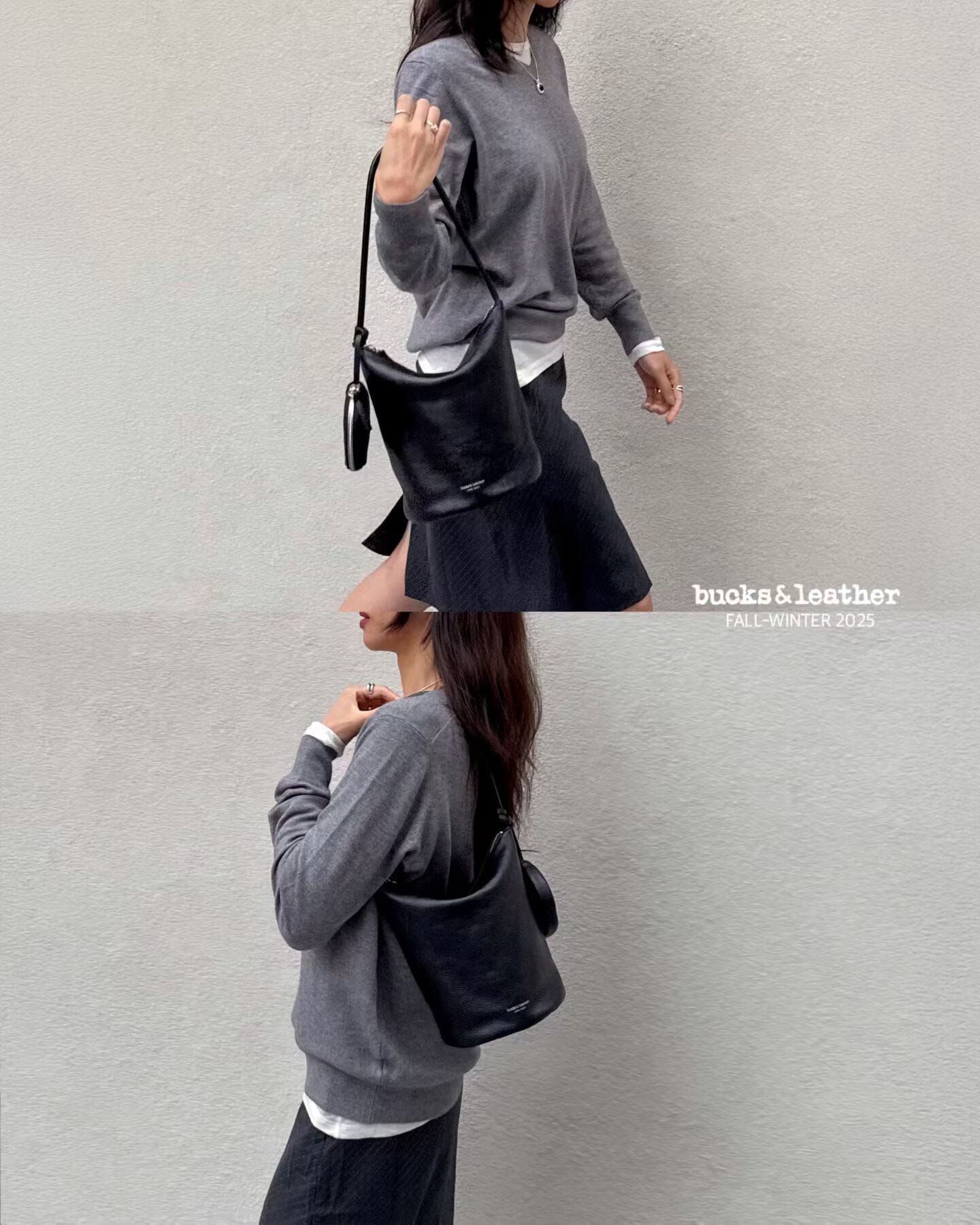 BU5206 25FW 簡約水桶包 - 迷你號