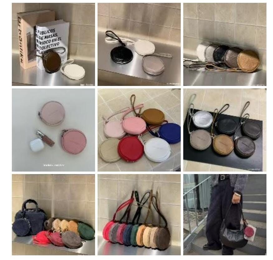 BU5209 25FW 馬卡龍零錢收納包 - 水洗牛皮 (優惠碼不適用)