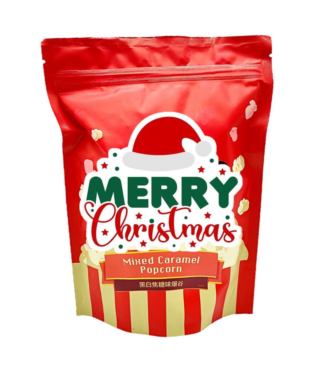 POWCOOKHK - 黑白焦糖爆谷(聖誕版)