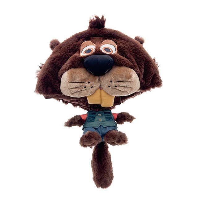 聶狸寶 Nibbles 河狸 大頭小身體絨毛 造型帽 帽子 頭套 動物方城市 Zootopia -香港迪士尼樂園