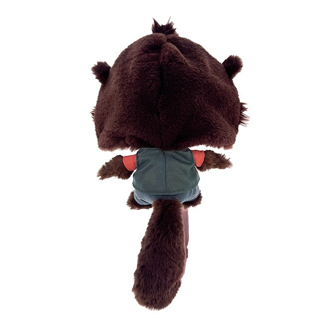 聶狸寶 Nibbles 河狸 大頭小身體絨毛 造型帽 帽子 頭套 動物方城市 Zootopia -香港迪士尼樂園