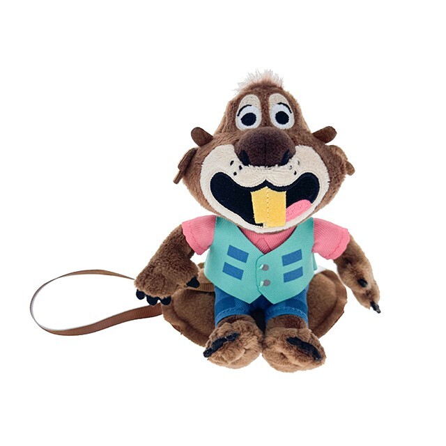 聶狸寶 Nibbles 河狸 磁鐵 坐肩 絨毛 娃娃 公仔 動物方城市 Zootopia -香港迪士尼樂園