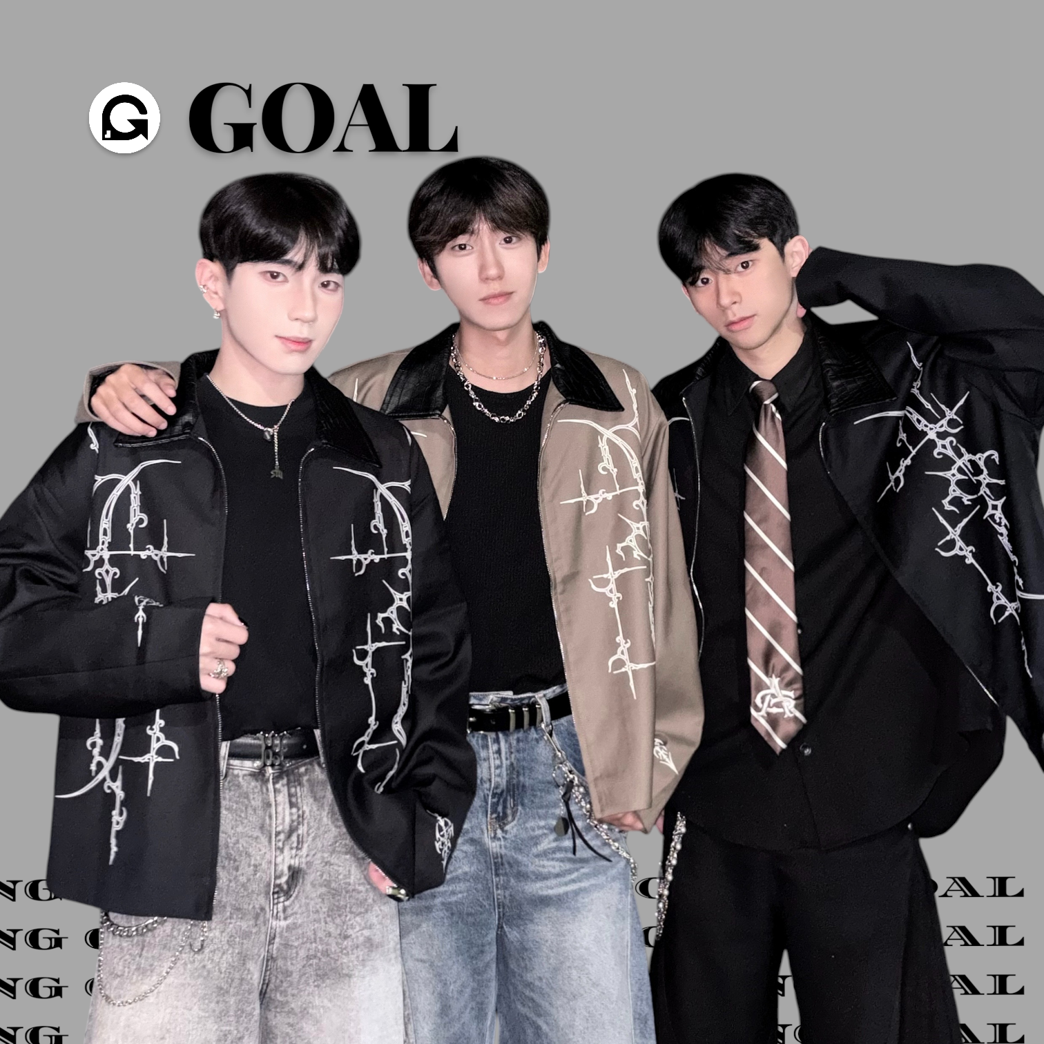 (GOAL) 美式Boxy設計翻領夾克外套 MC150