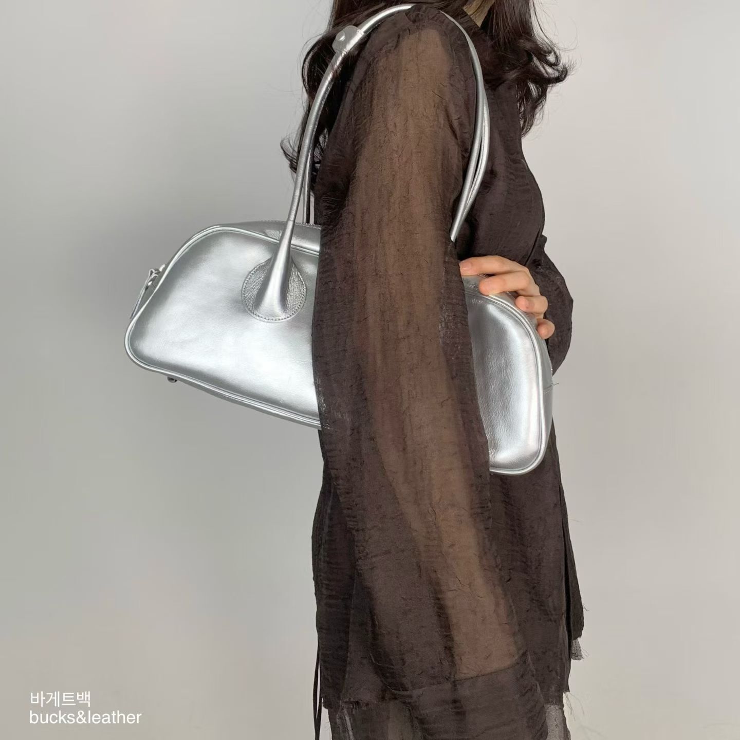 BU5217 新款INS風半圓托特