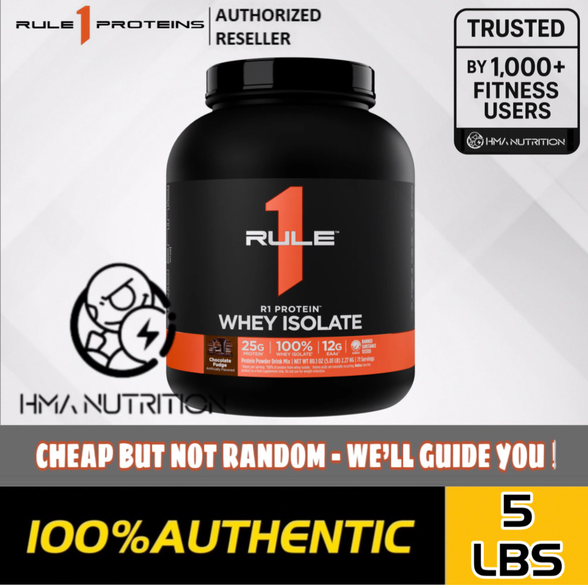 R1 Hydrolyzed Isolate Whey (5LBS)