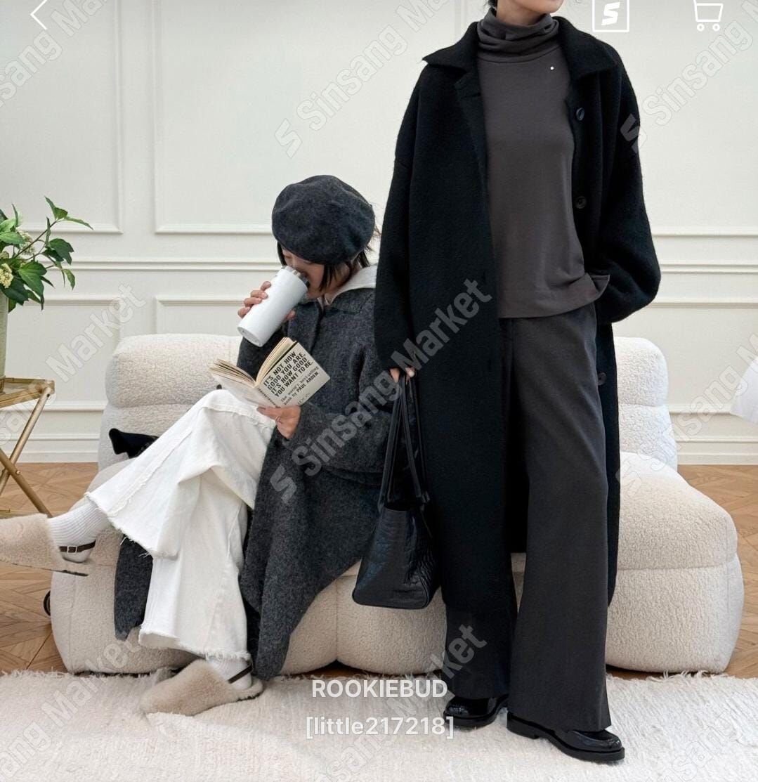 RB5276 羊毛斜紋軟呢大衣