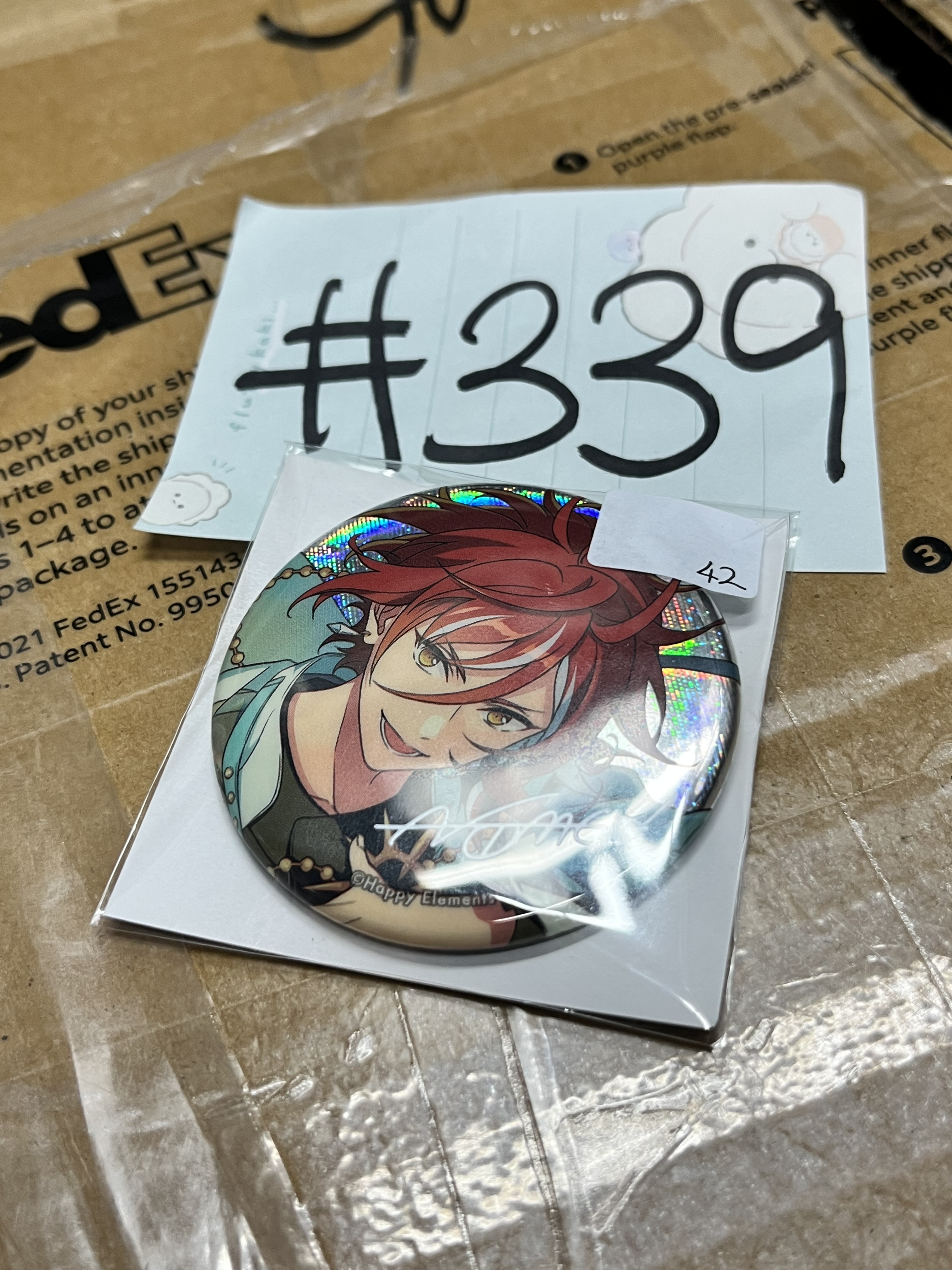 ES 夏目 襟章#339