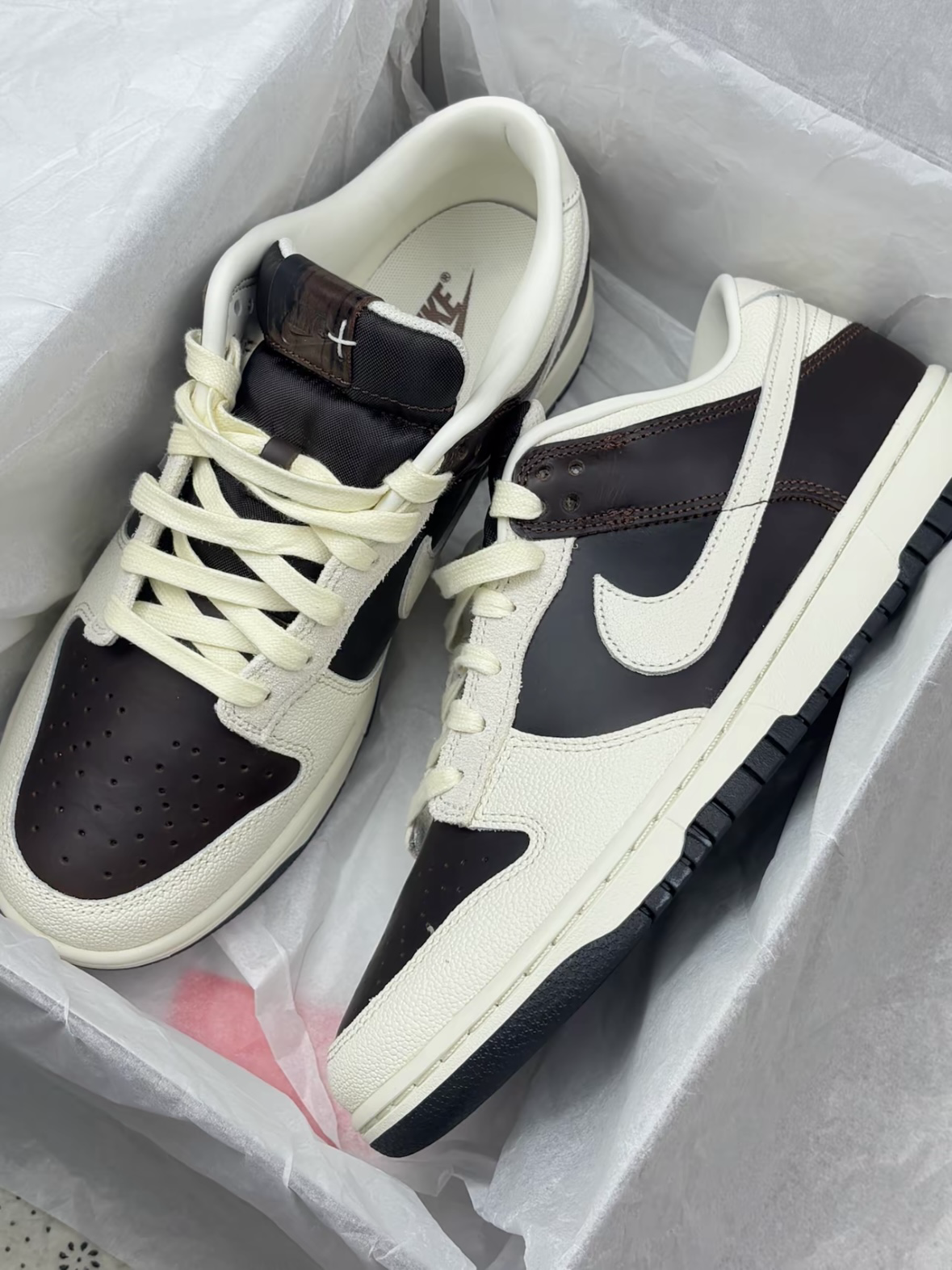 Nike Dunk Low 棕色 男款 白色 IH7333-200