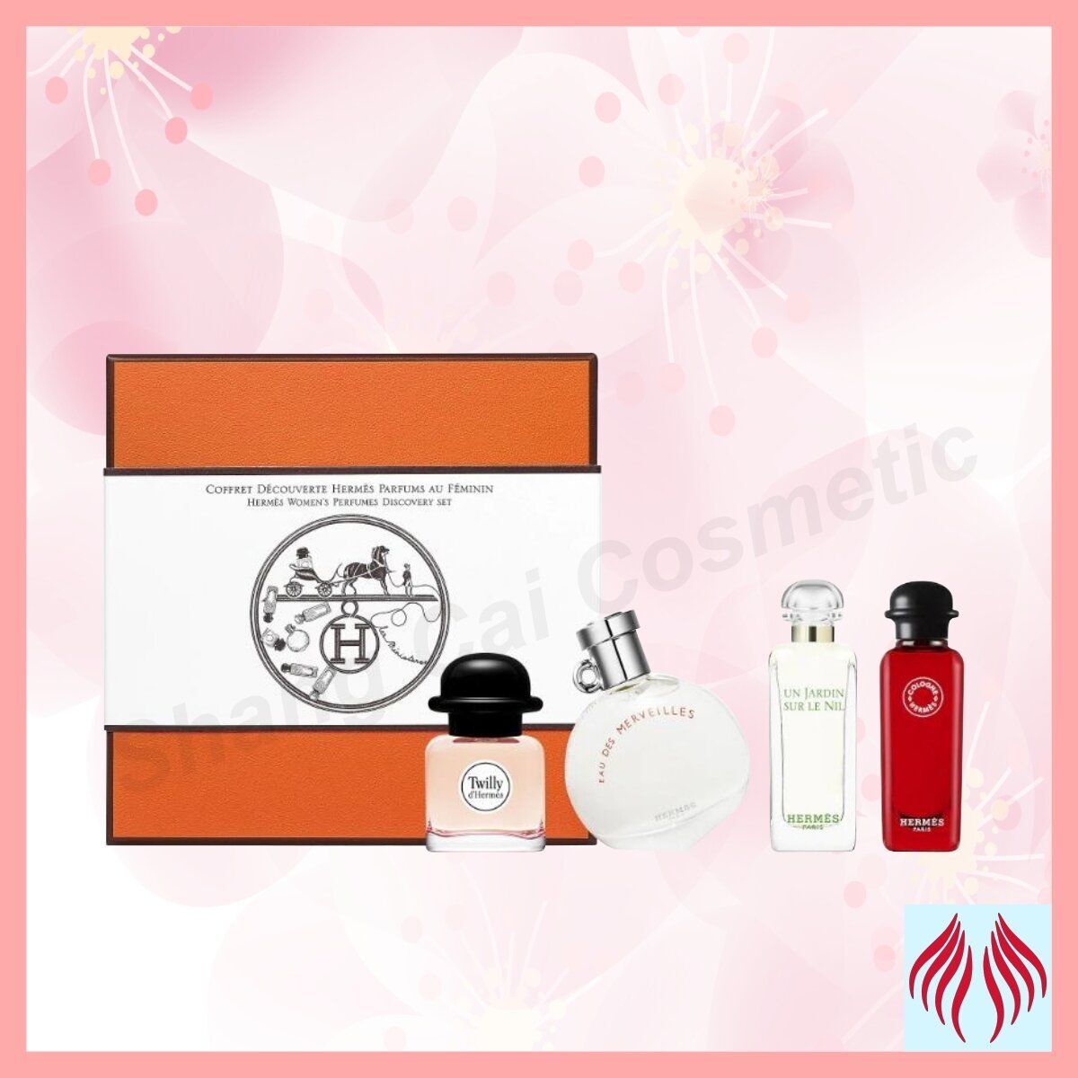 愛馬仕 Hermès - 女士香水禮盒 (7.5ml x 4支)[平行進口 3346130004080]