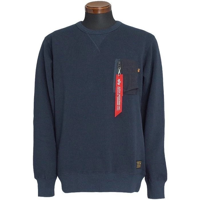 日版 ALPHA industries MA-1 口袋 大學T 長袖 TC1130 2色 現貨