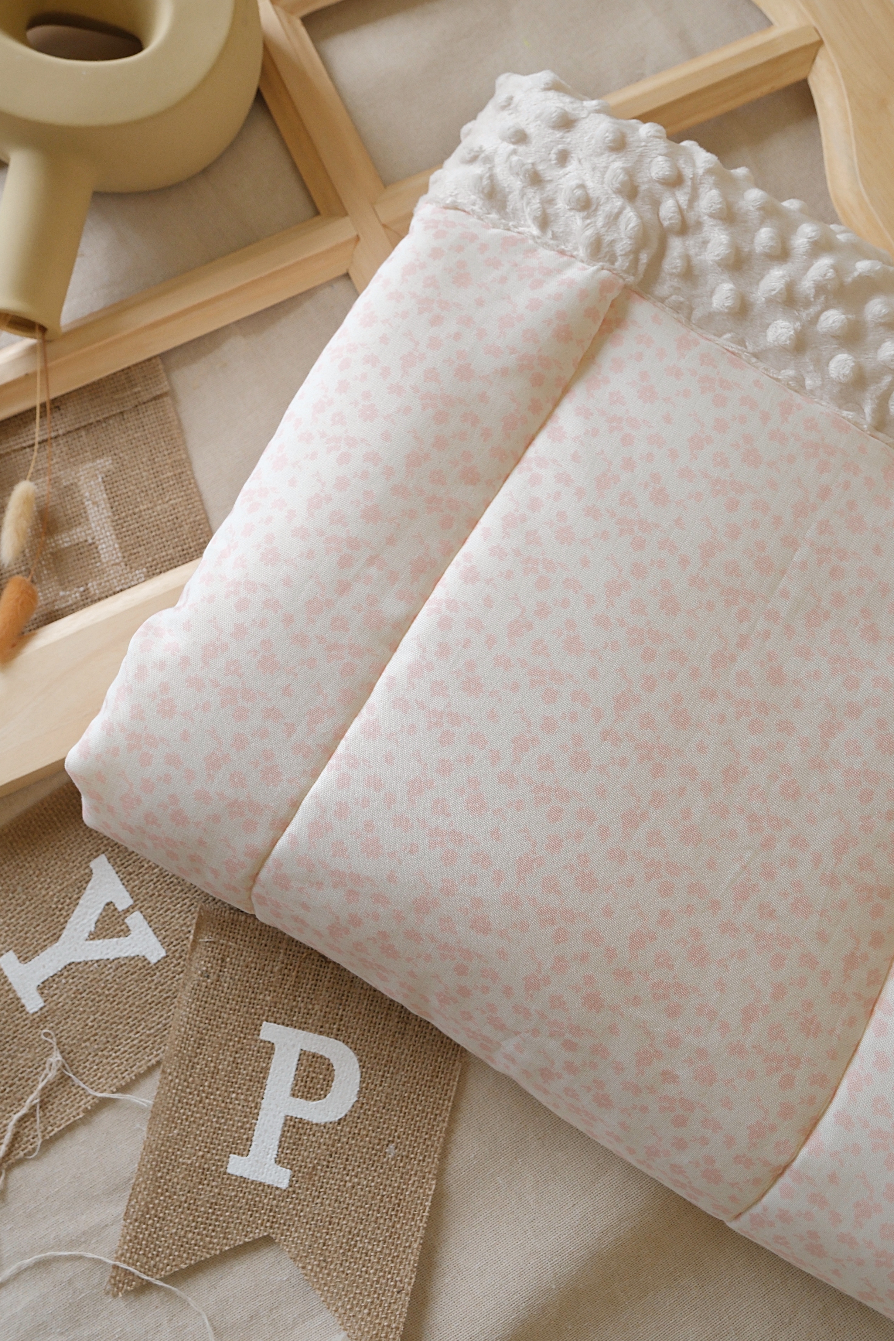 Hi Y.P store-柔暖舒眠毯-獨家設計款-霧粉霜語