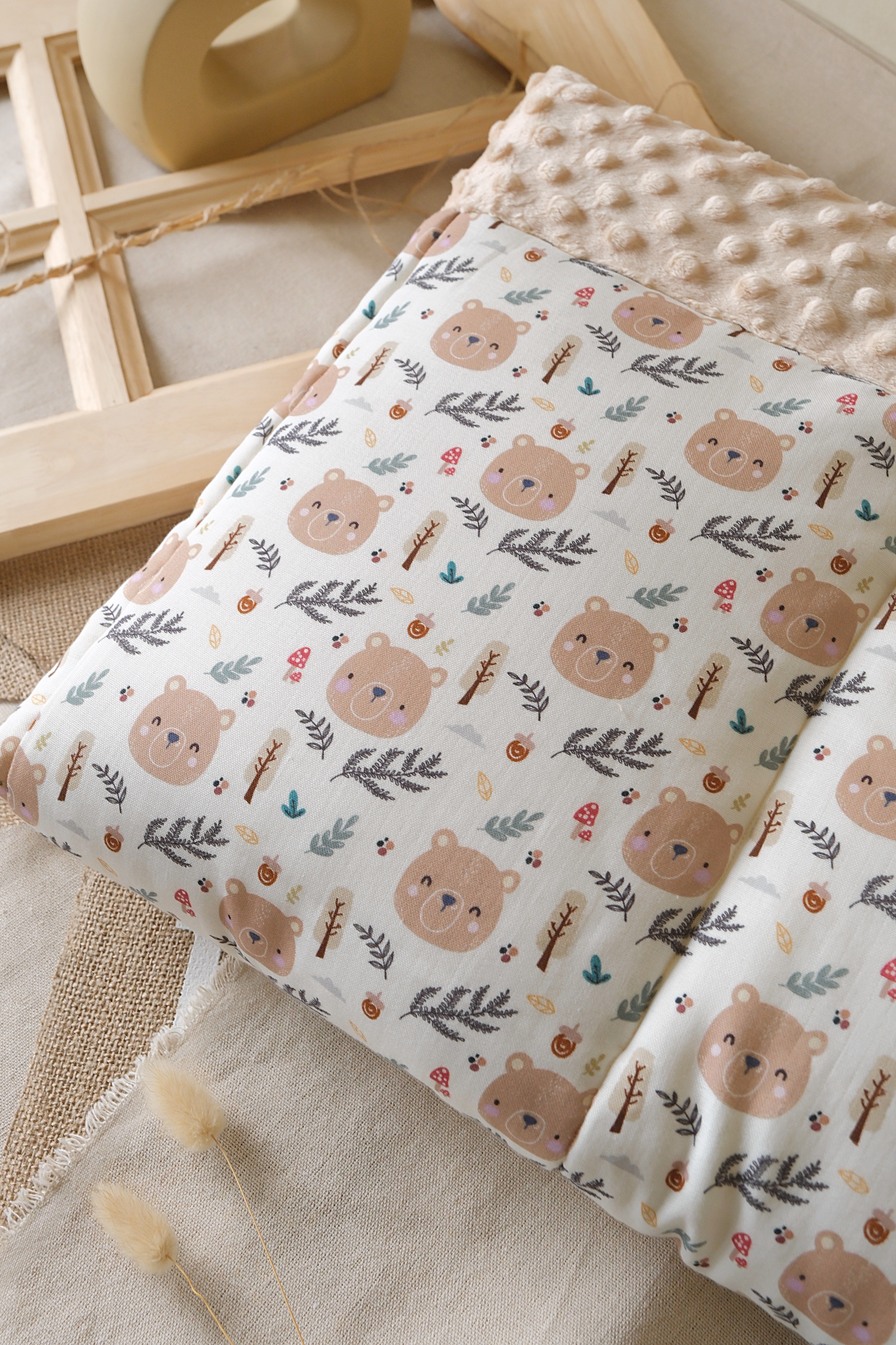 Hi Y.P store-柔暖舒眠毯-獨家設計款-森林棕熊