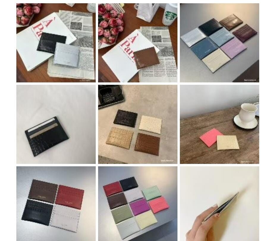 BU5233 * 蜥蜴紋 深咖色* 超人氣款實用卡包 (優惠碼不適用)