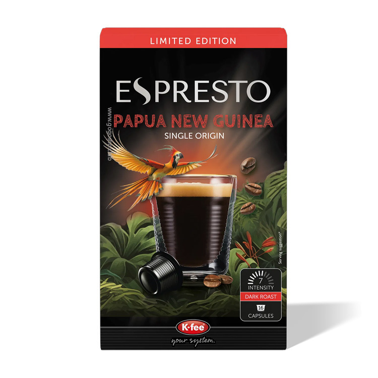 ESPRESTO 巴布亞紐幾內亞單品咖啡 K-fee 膠囊 (16杯裝)