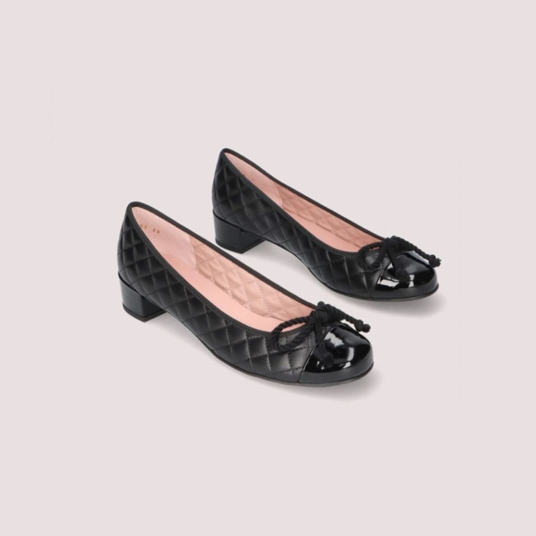 1PB1113-187 PRETTY BALLERINAS Ballerinas Shoes Black #45511_B (S-EU-E)