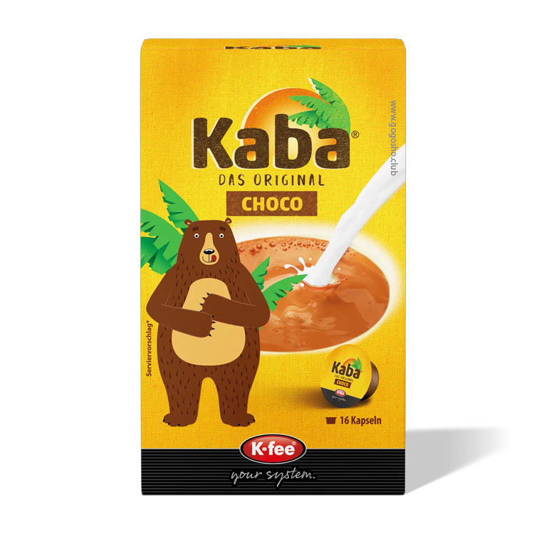 Kaba 朱古力熱飲 K-fee 膠囊 (16杯裝)