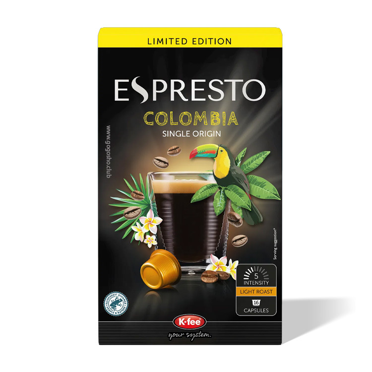 ESPRESTO 哥倫比亞單品咖啡 K-fee 膠囊 (16杯裝)