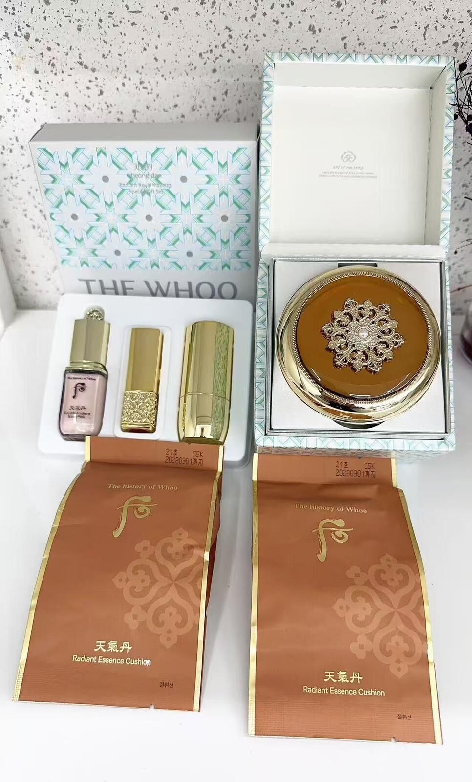 (5205)天氣丹氣墊聖誕套裝