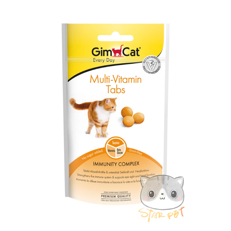GimCat 多種維他命+牛磺酸貓小食 40g