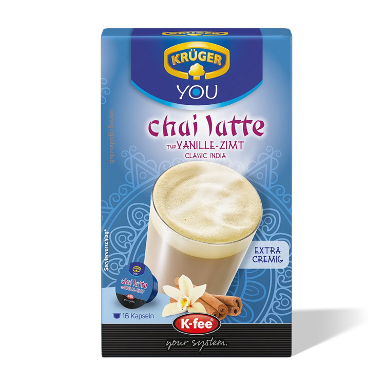 KRÜGER 印度奶茶 K-fee 膠囊 (16杯裝)