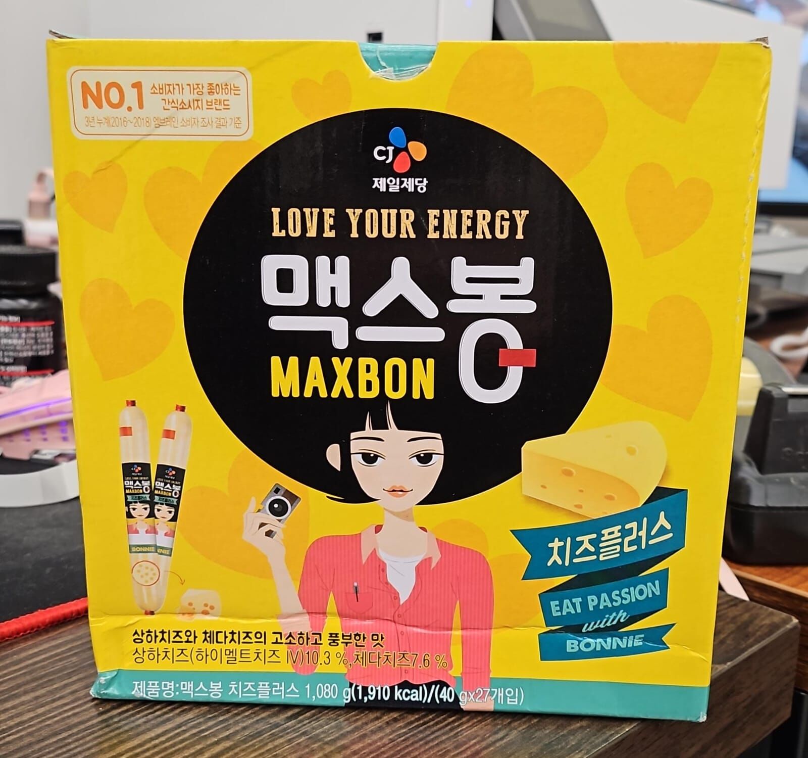 韓國 芝士鱈魚腸（K11 CO822）到期日26年2月20日