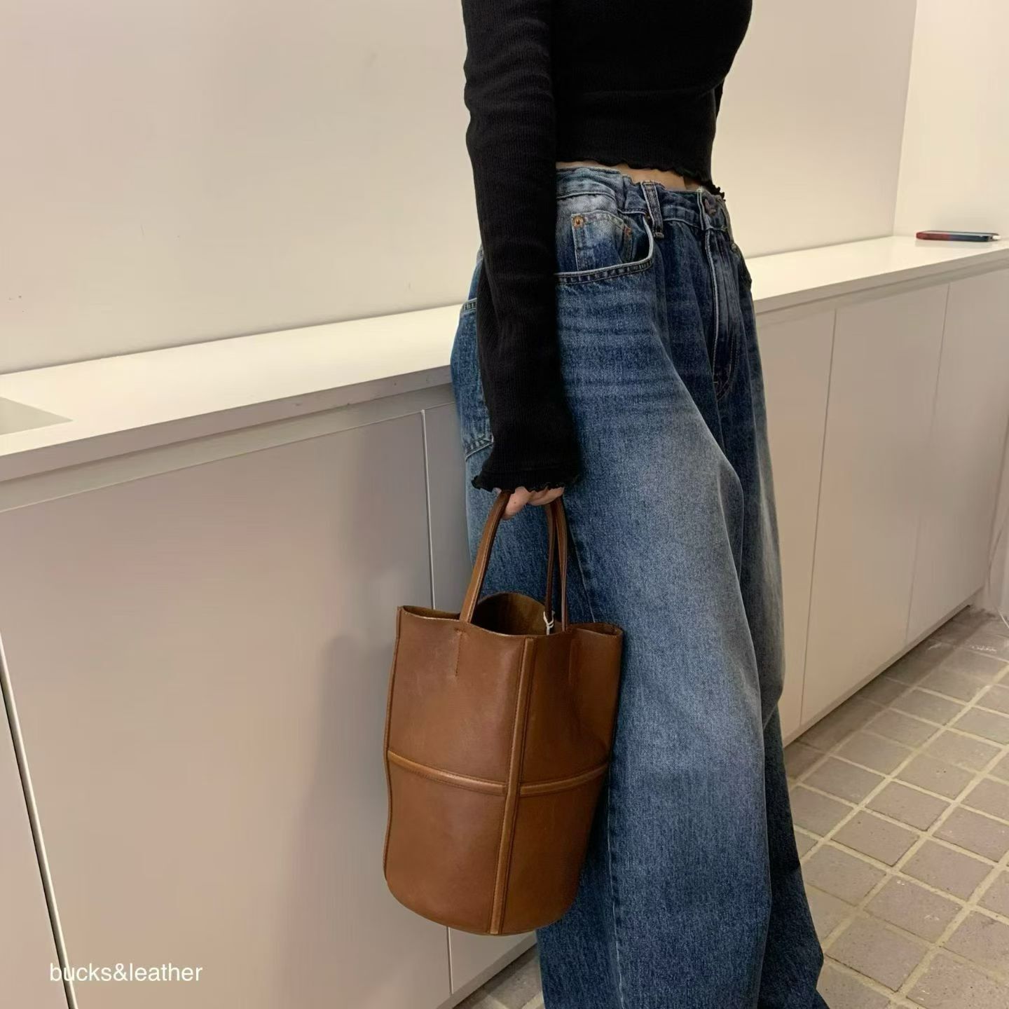 BU5248 超人氣熱賣款復古風水桶包