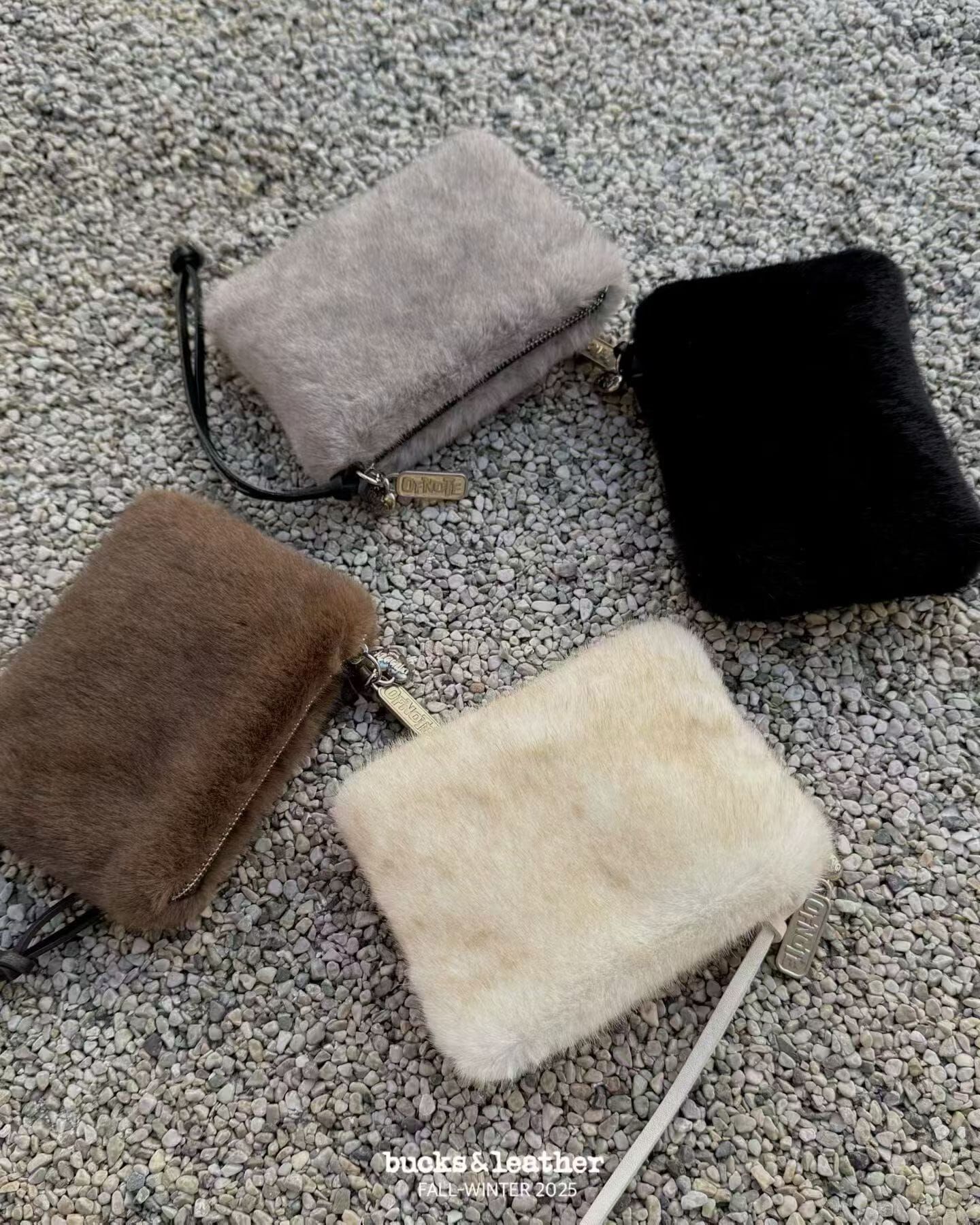 BU5250 25FW 人造毛零錢包