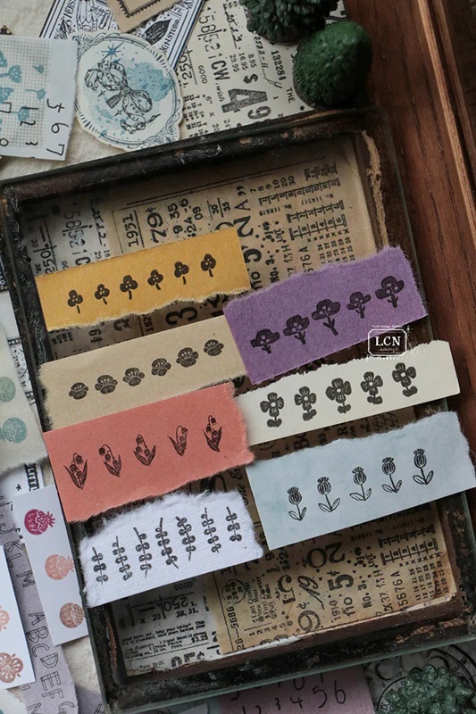 吉 LCN．樹與花 水晶印章