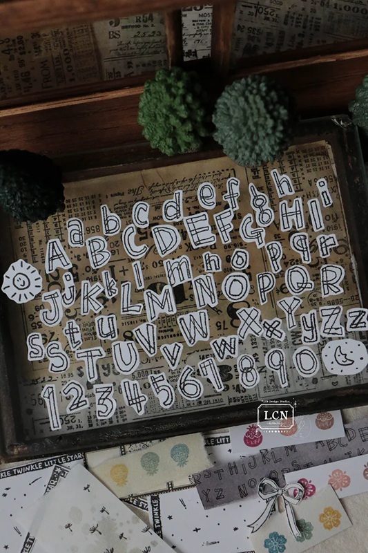 吉 LCN．手寫字母 水晶印章