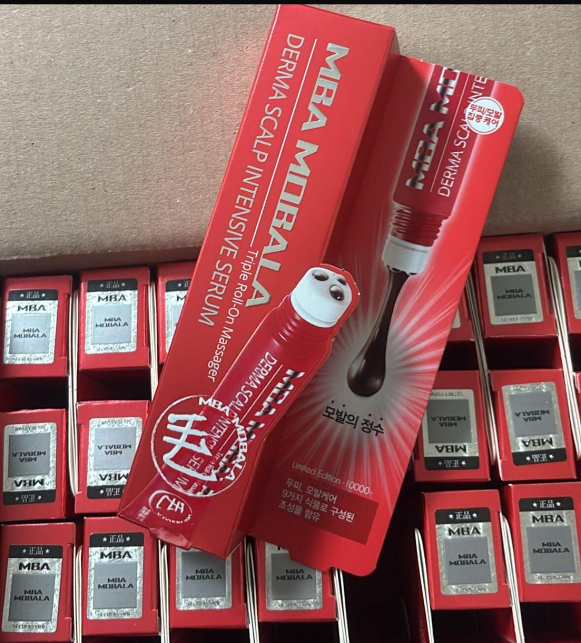 KR1 MBA 生髮滾珠紅色