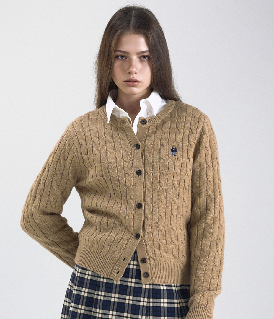 【現貨】【WHOAU】Steve Cable Cardigan