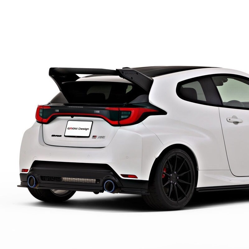 Gazoo Racing x GROW Design DRY CARBON 尾翼 TOYOTA GR YARIS 小改款後車