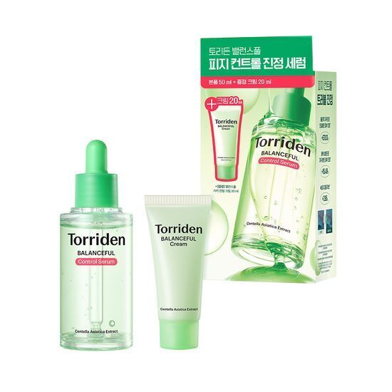 Torriden Balanceful 積雪草控油精華 50ml (+20ml Cream)