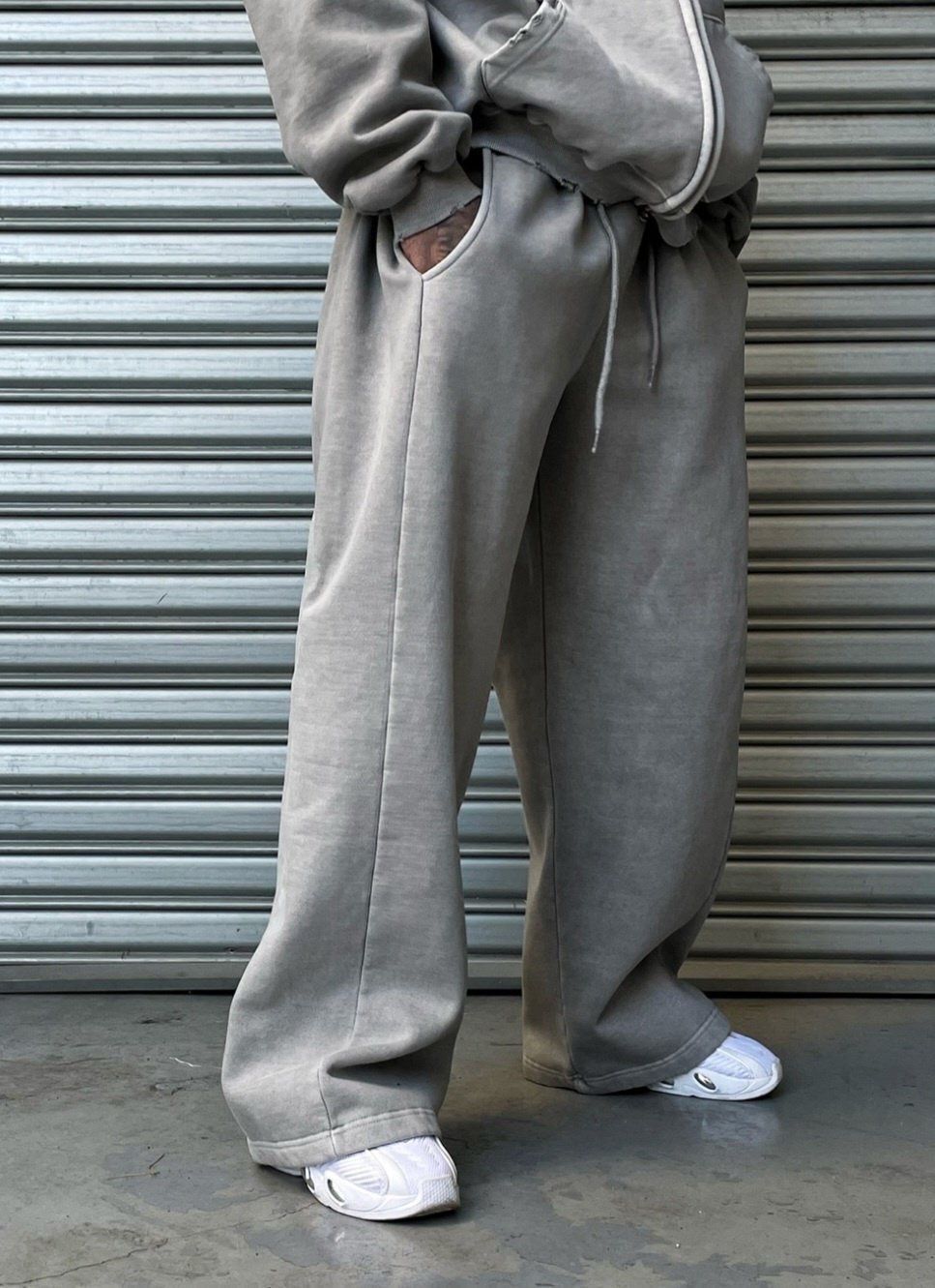 洗水淨色運動褲 HD-046P