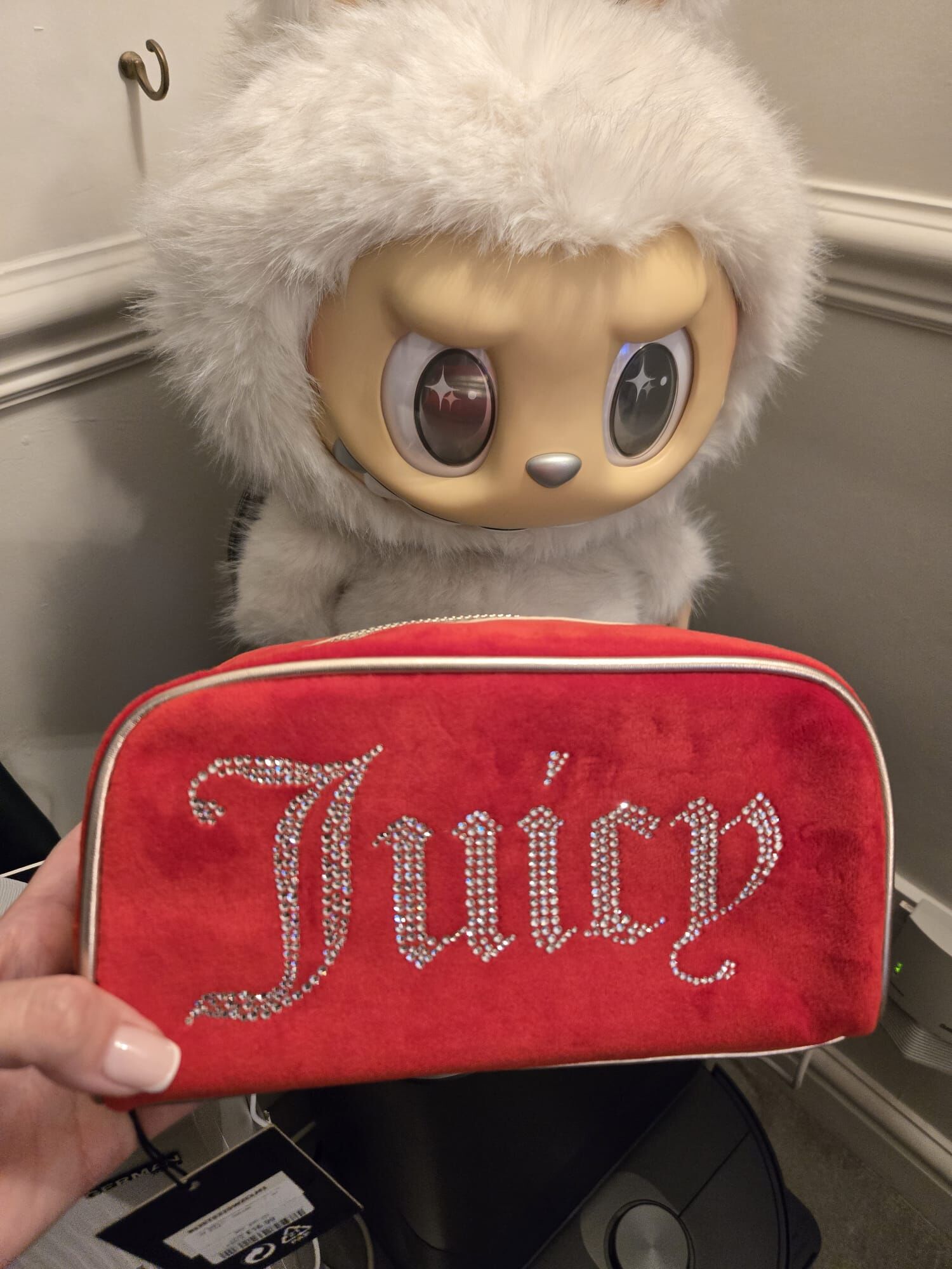 英國代購 (獨立訂單)-JUICY COUTURE IRIS FLAT BEAUTY BAG