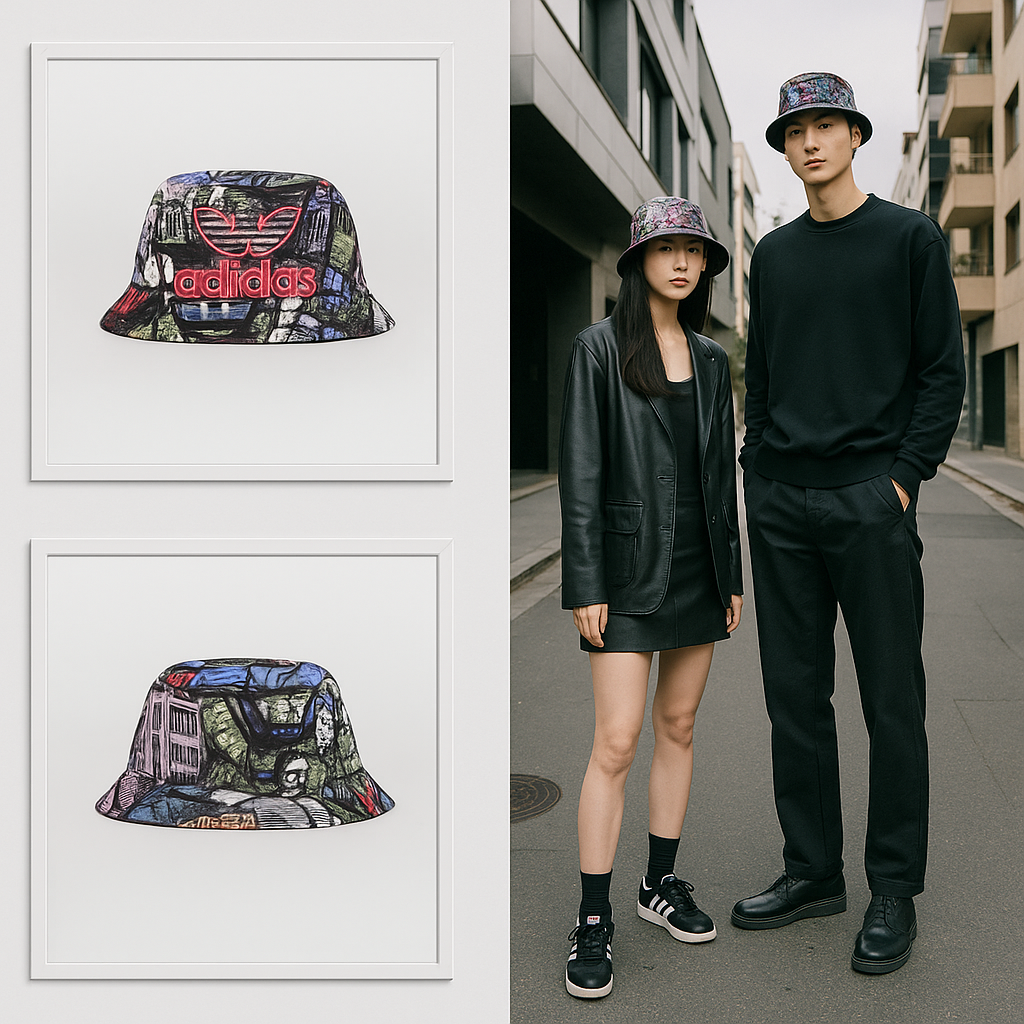 【預購】adidas  H1114888 漁夫帽（ADIDAS X JEREMY 限量版）