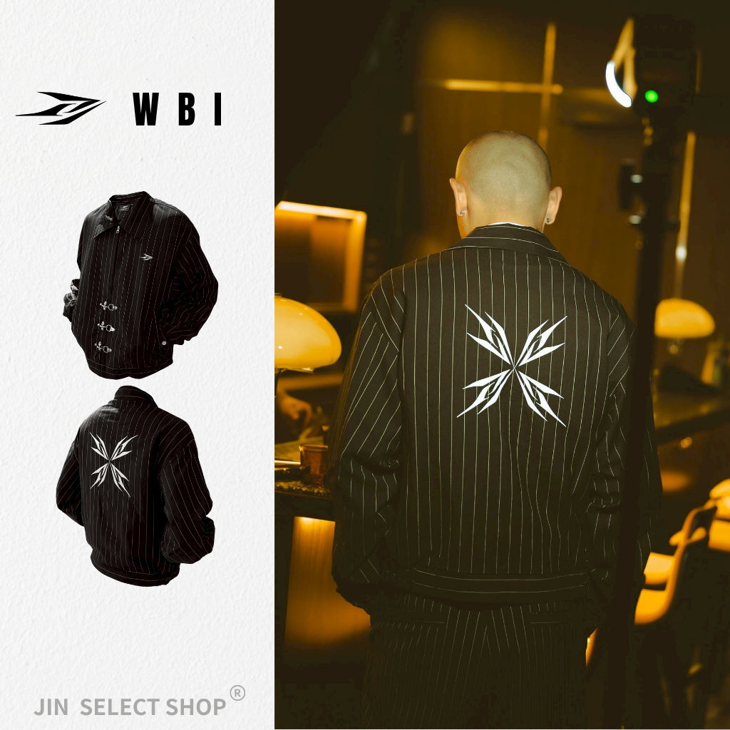 WBI 25SS Mission Dispatch-栖 / WSH-01 飛機釦條紋夾克外套